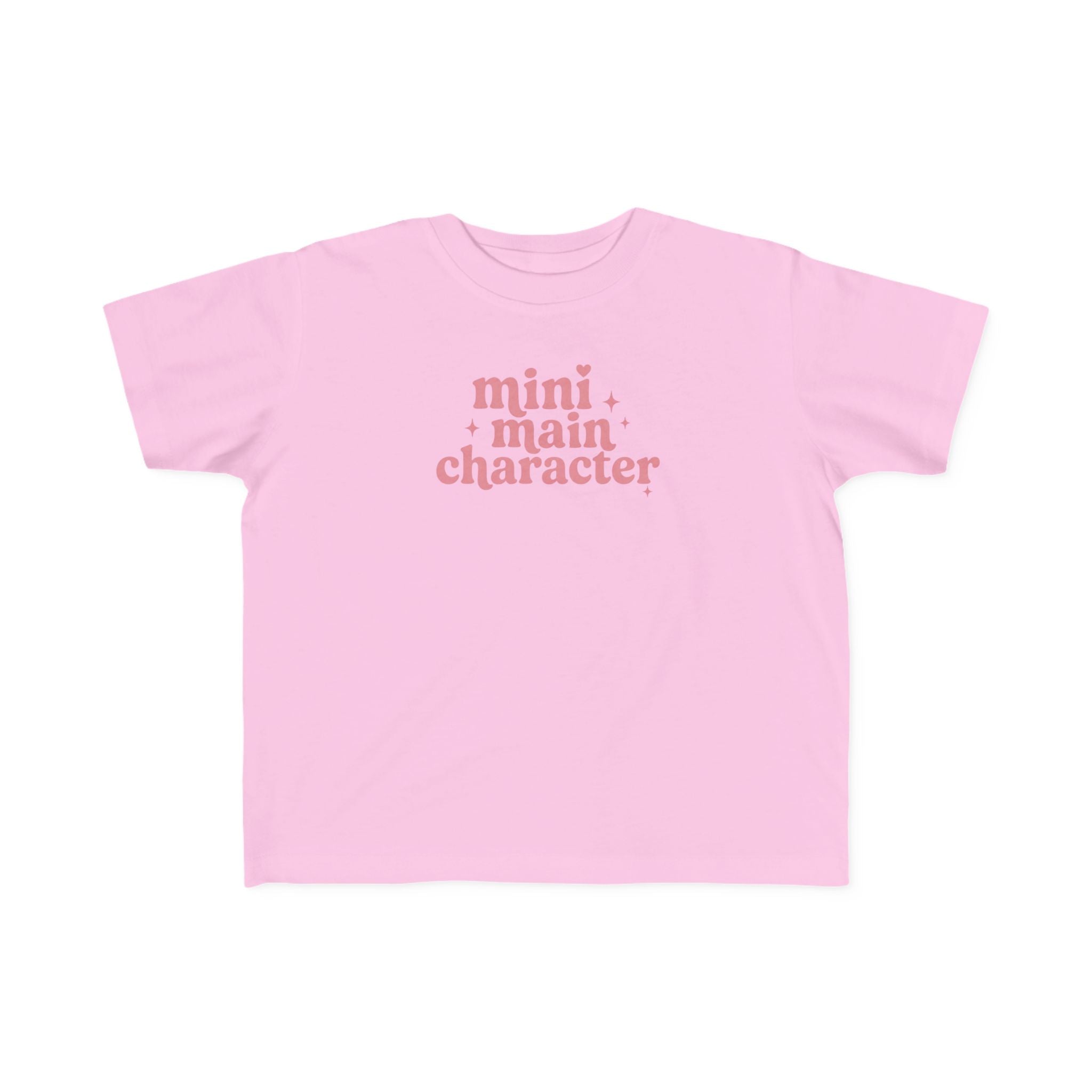 Mini Main Character Tee (Pink)