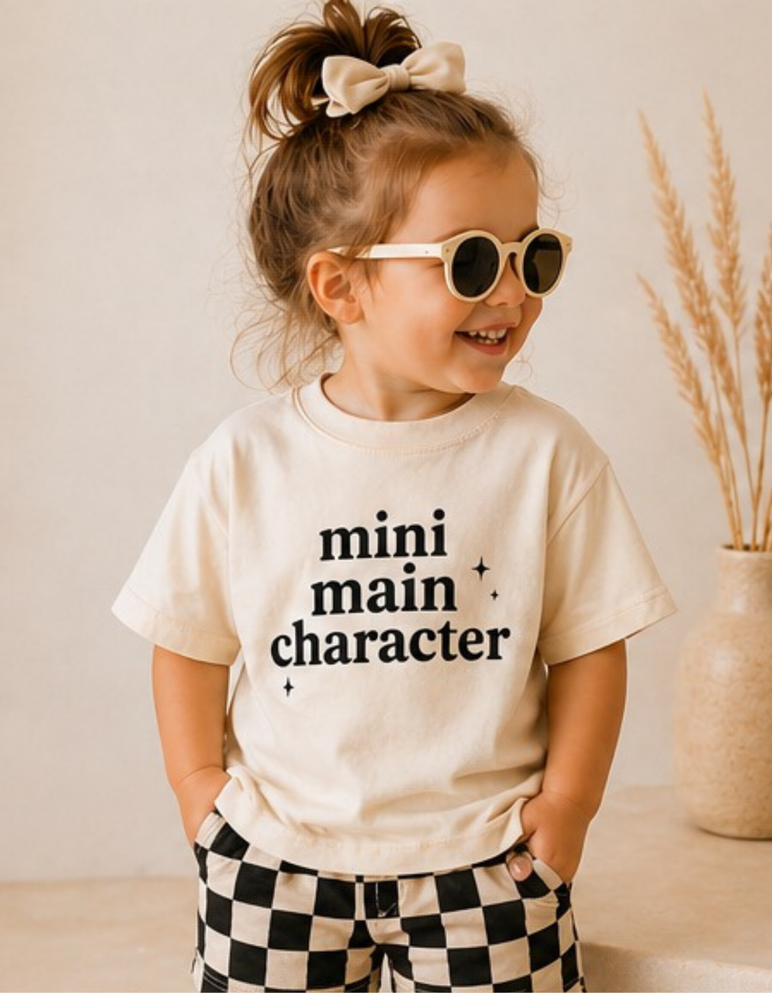 Mini Main Character Toddler Tee