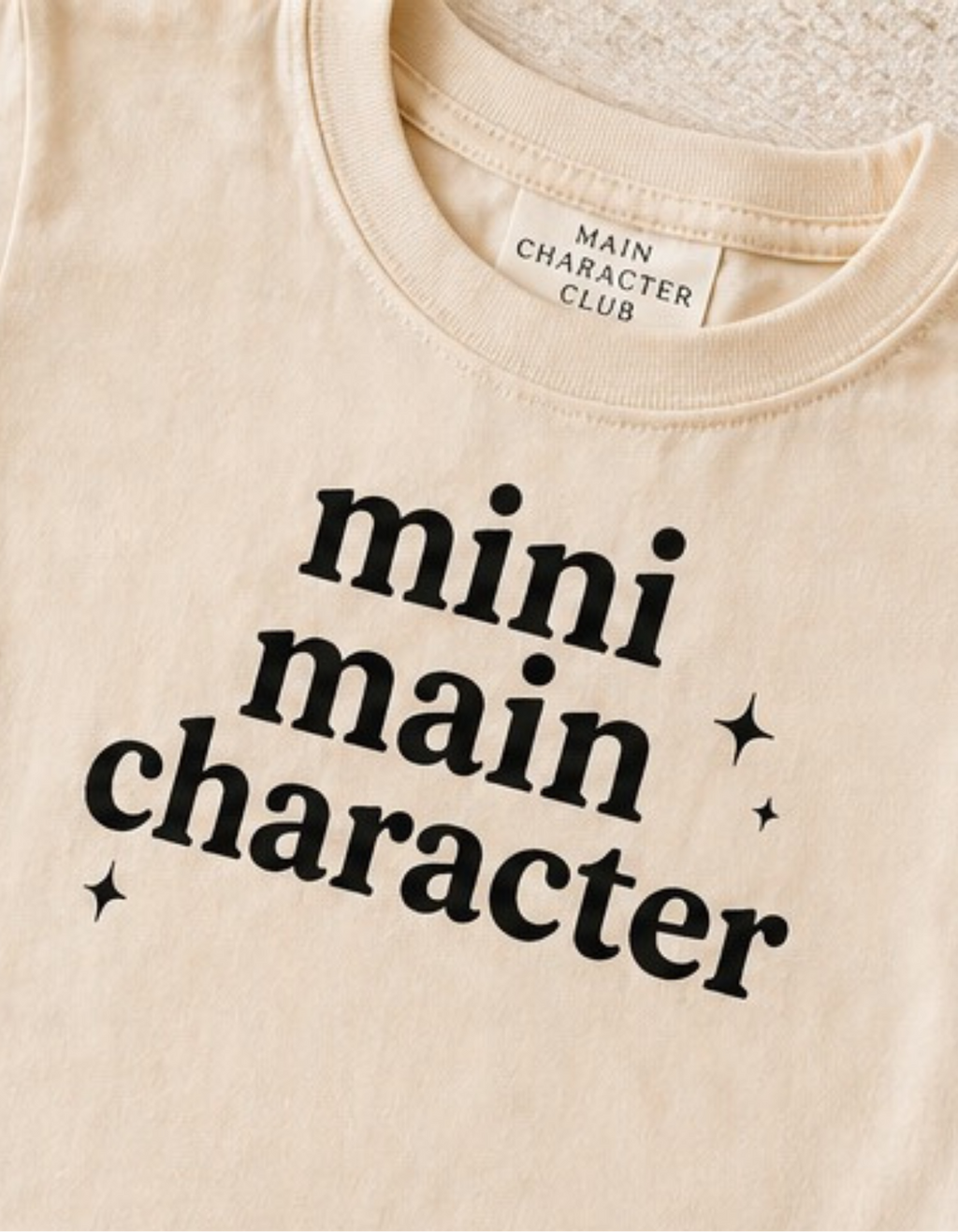 Mini Main Character Toddler Tee