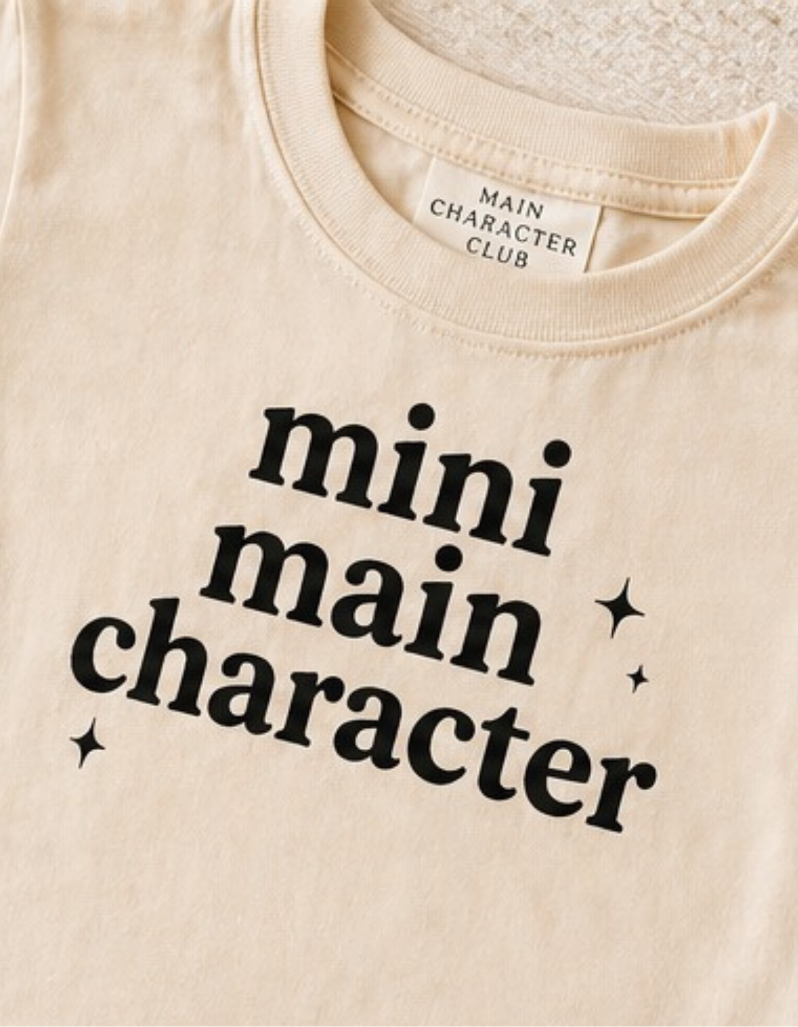 Mini Main Character Toddler Tee