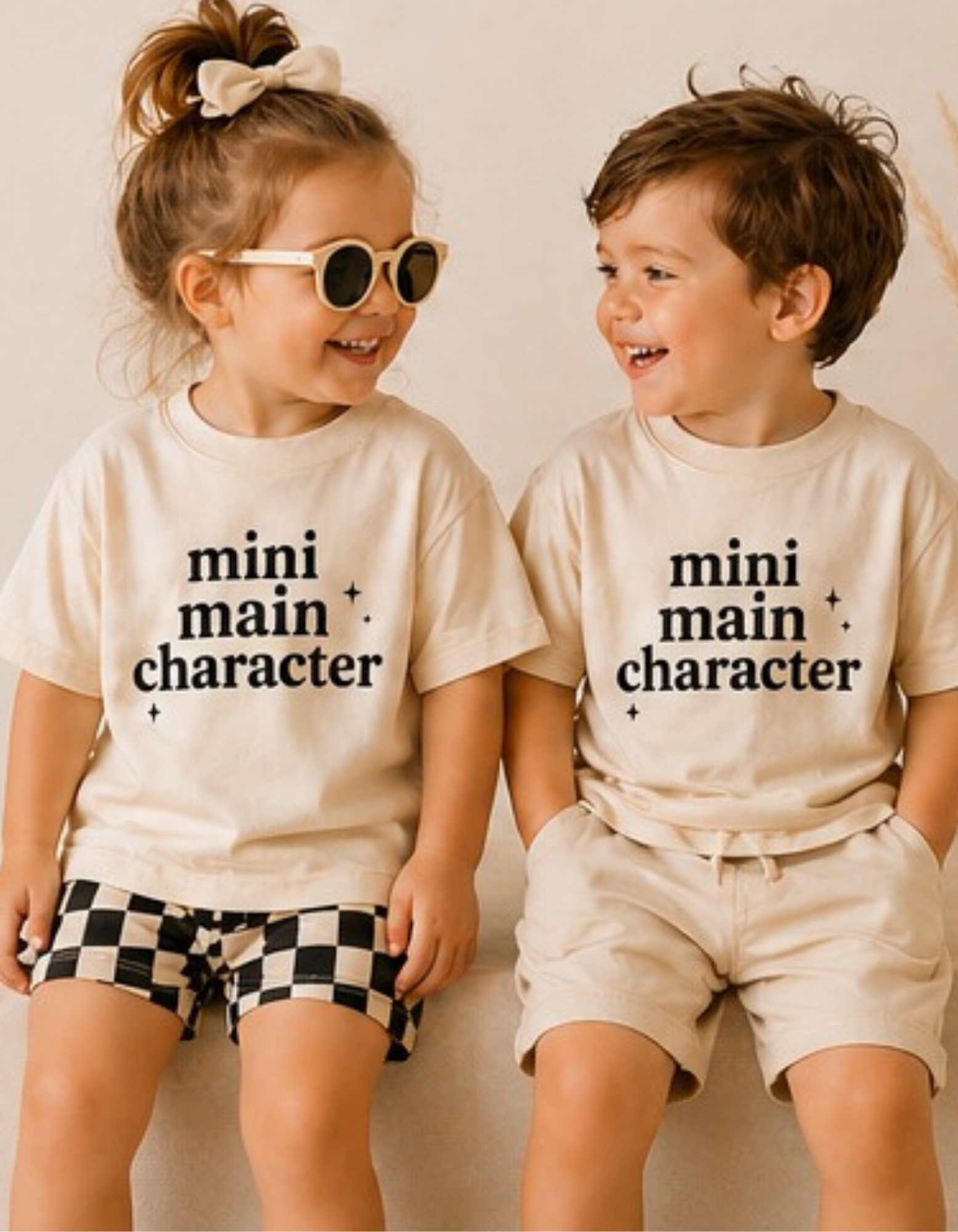 Mini Main Character Toddler Tee