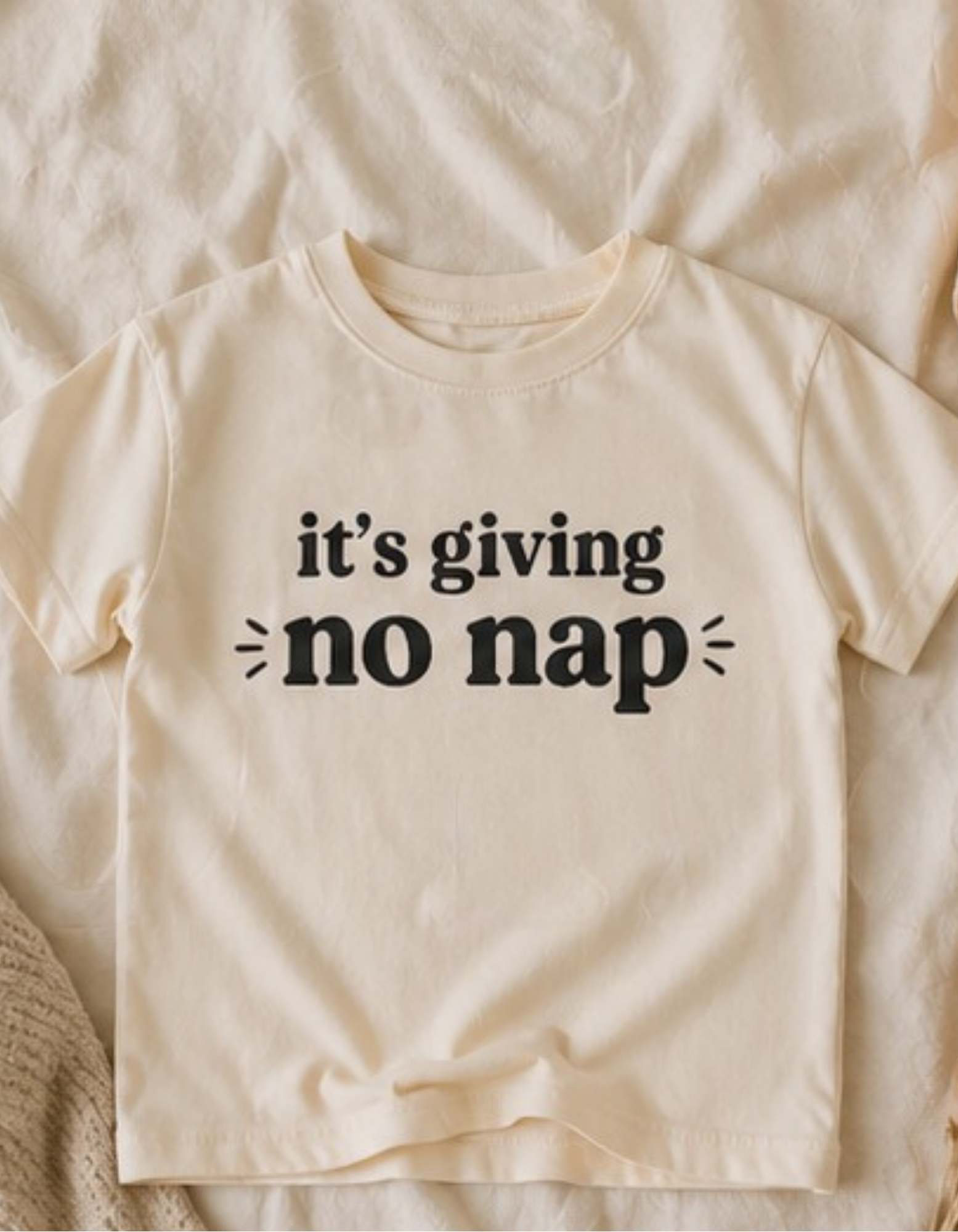 It's Giving No Nap Tee