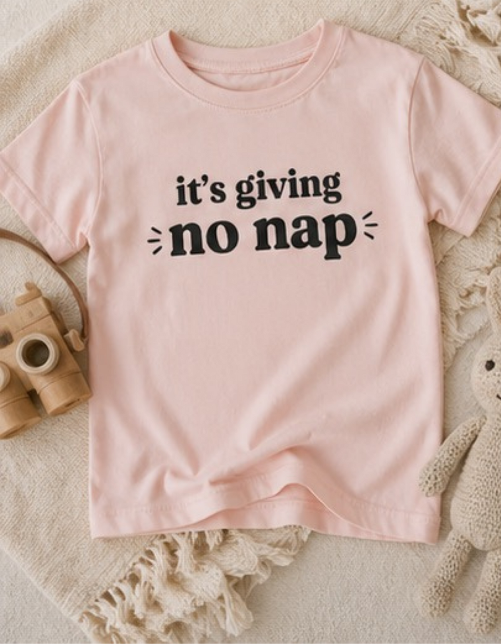 It's Giving No Nap Tee
