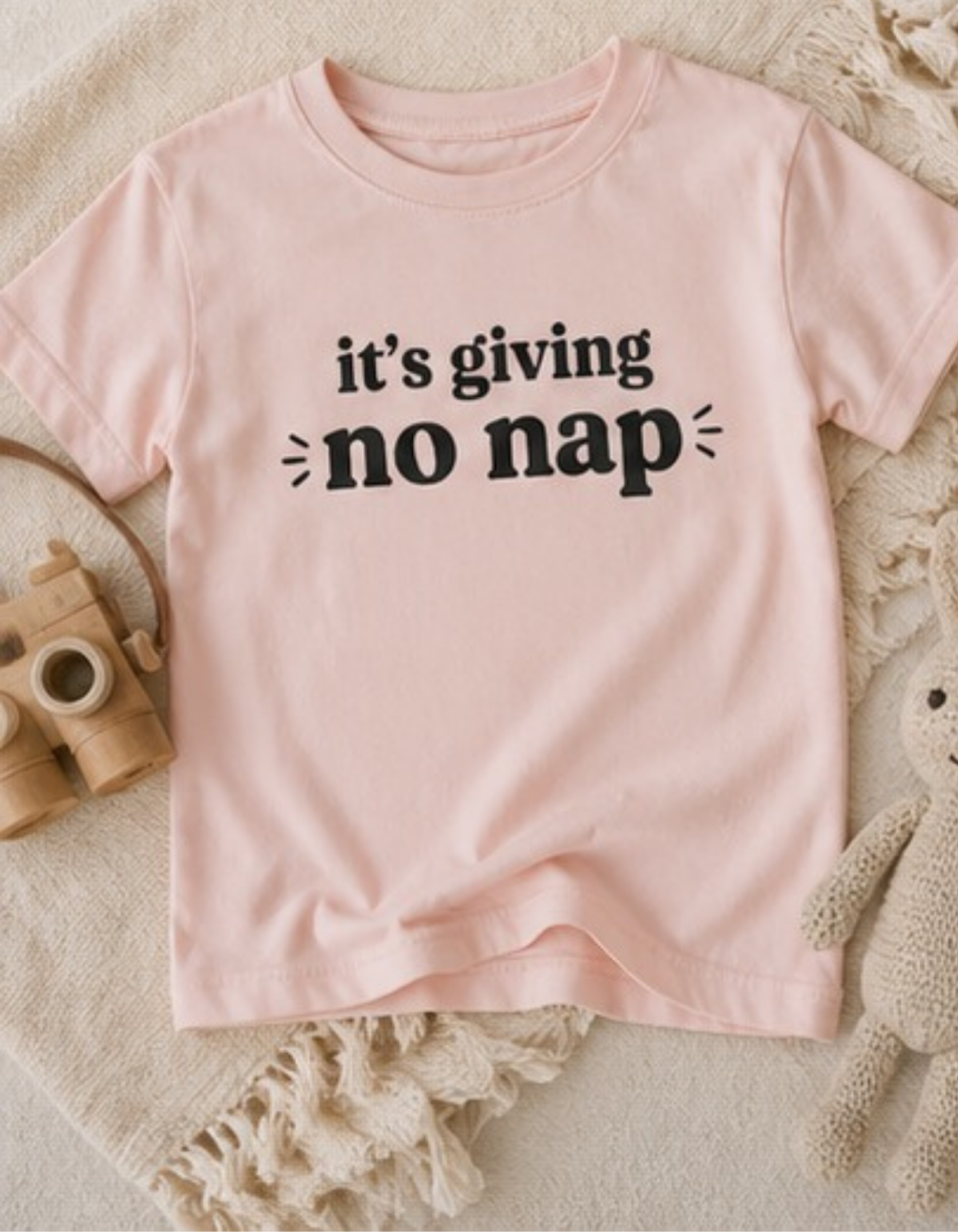 It's Giving No Nap Tee