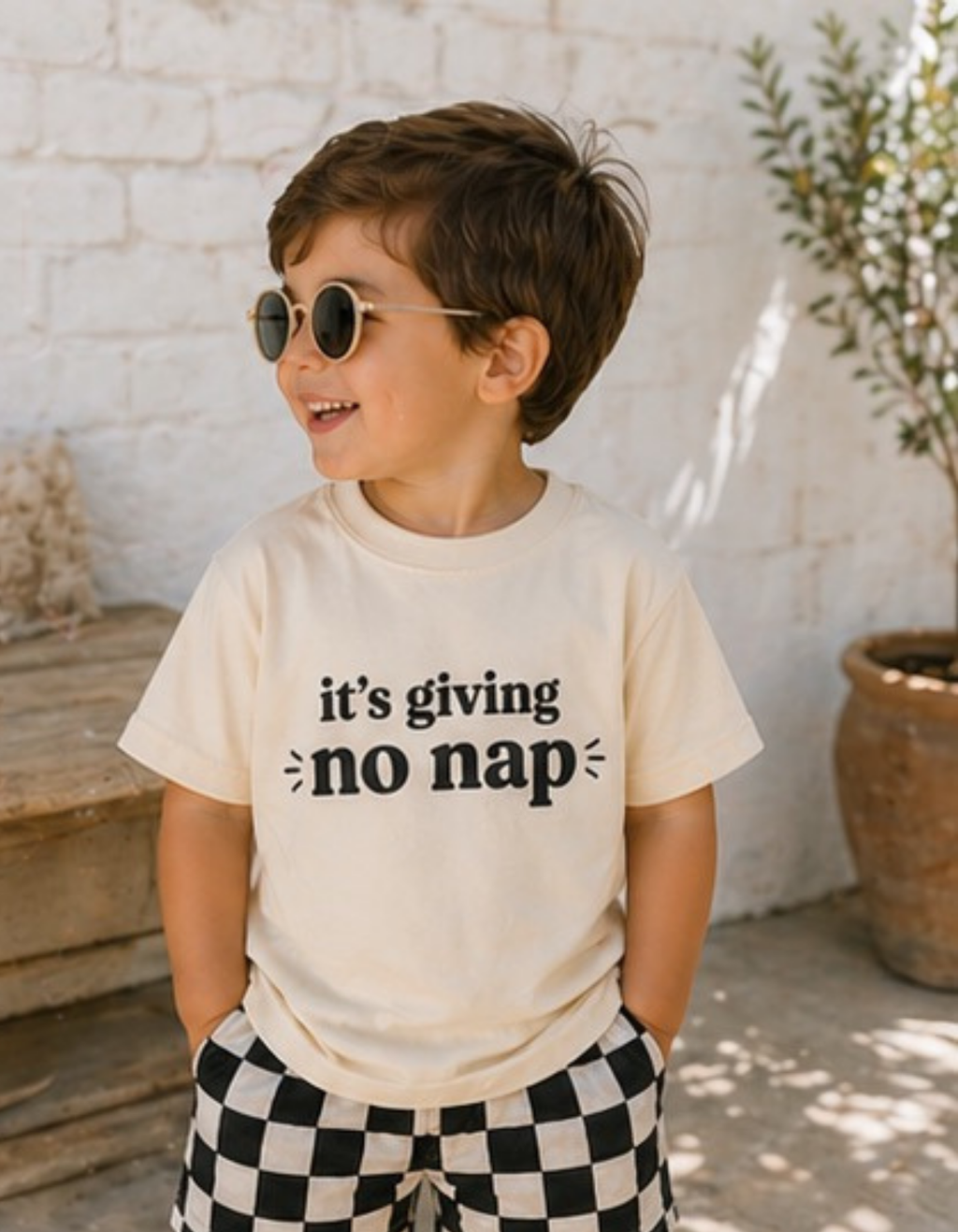 It's Giving No Nap Tee