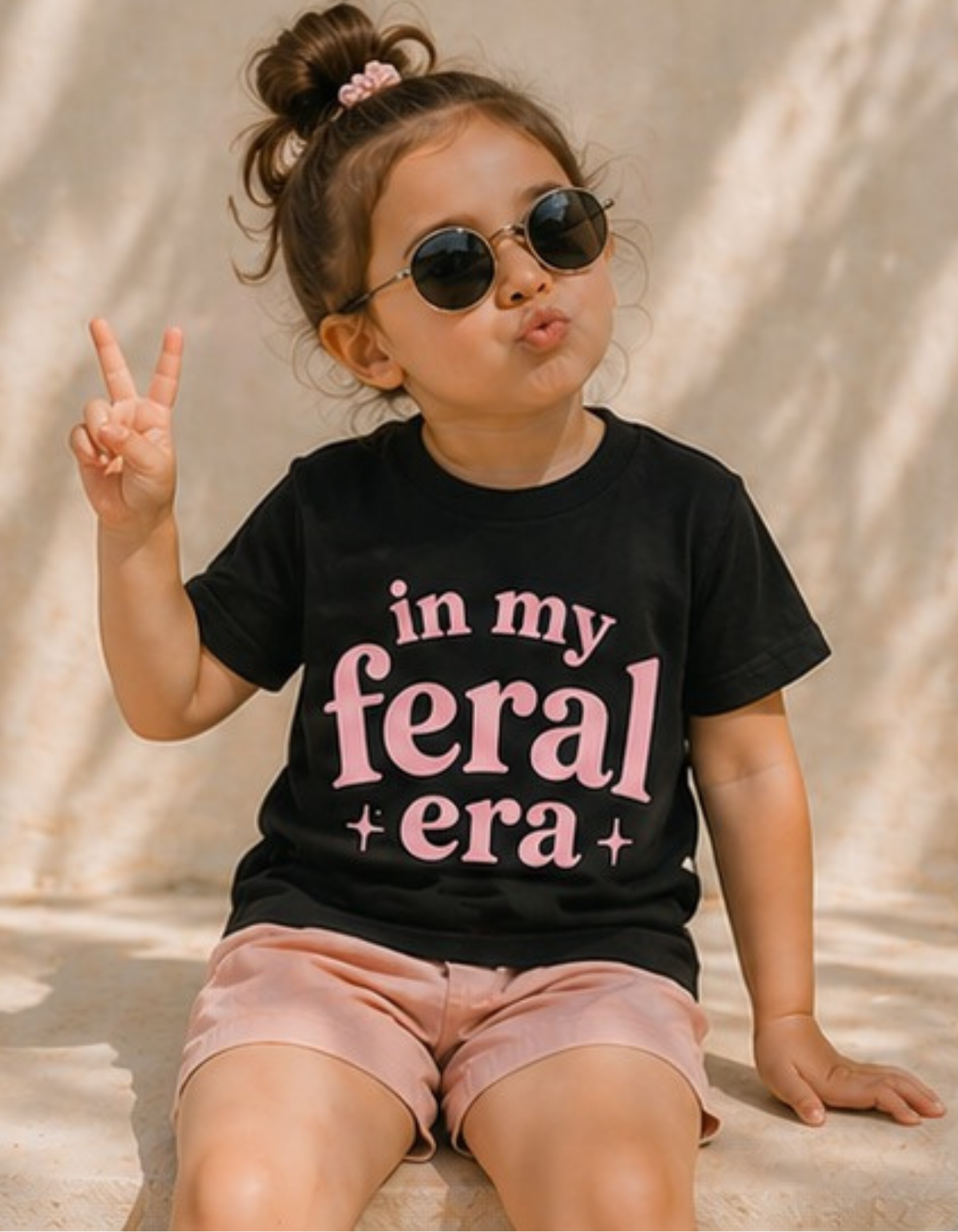 In My Feral Era Tee (Pink)