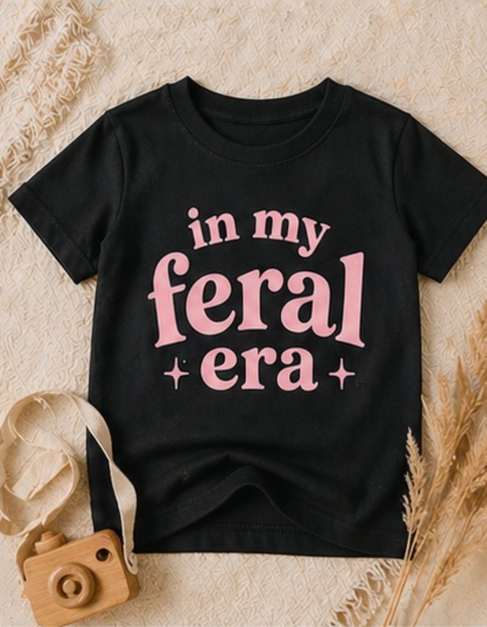 In My Feral Era Tee (Pink)