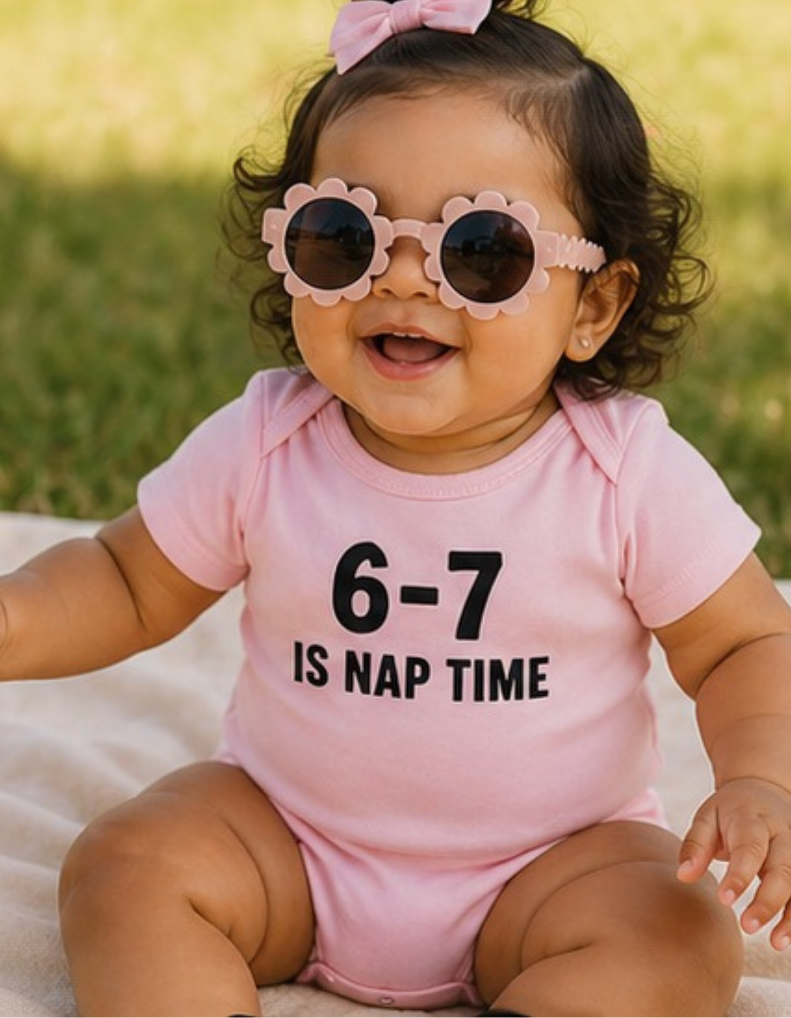 6-7 Is Nap Time Infant Bodysuit