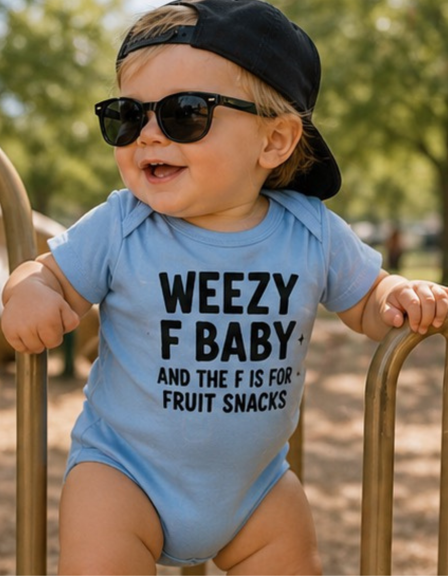 F Is For Fruit Snacks Infant Bodysuit