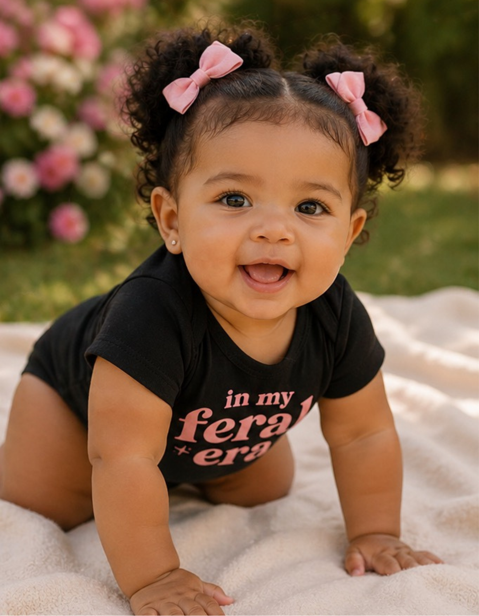 In My Feral Era Infant Bodysuit (Pink)