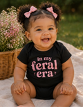 In My Feral Era Infant Bodysuit (Pink)
