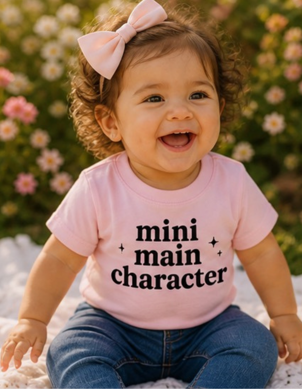Mini Main Character Tee Black (Infant)