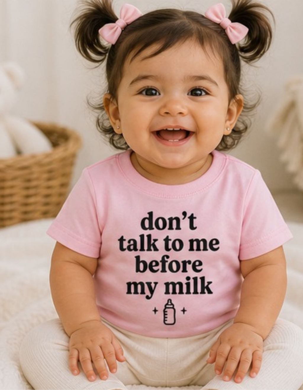 Don't Talk to Me Before My Milk Tee (Infant)