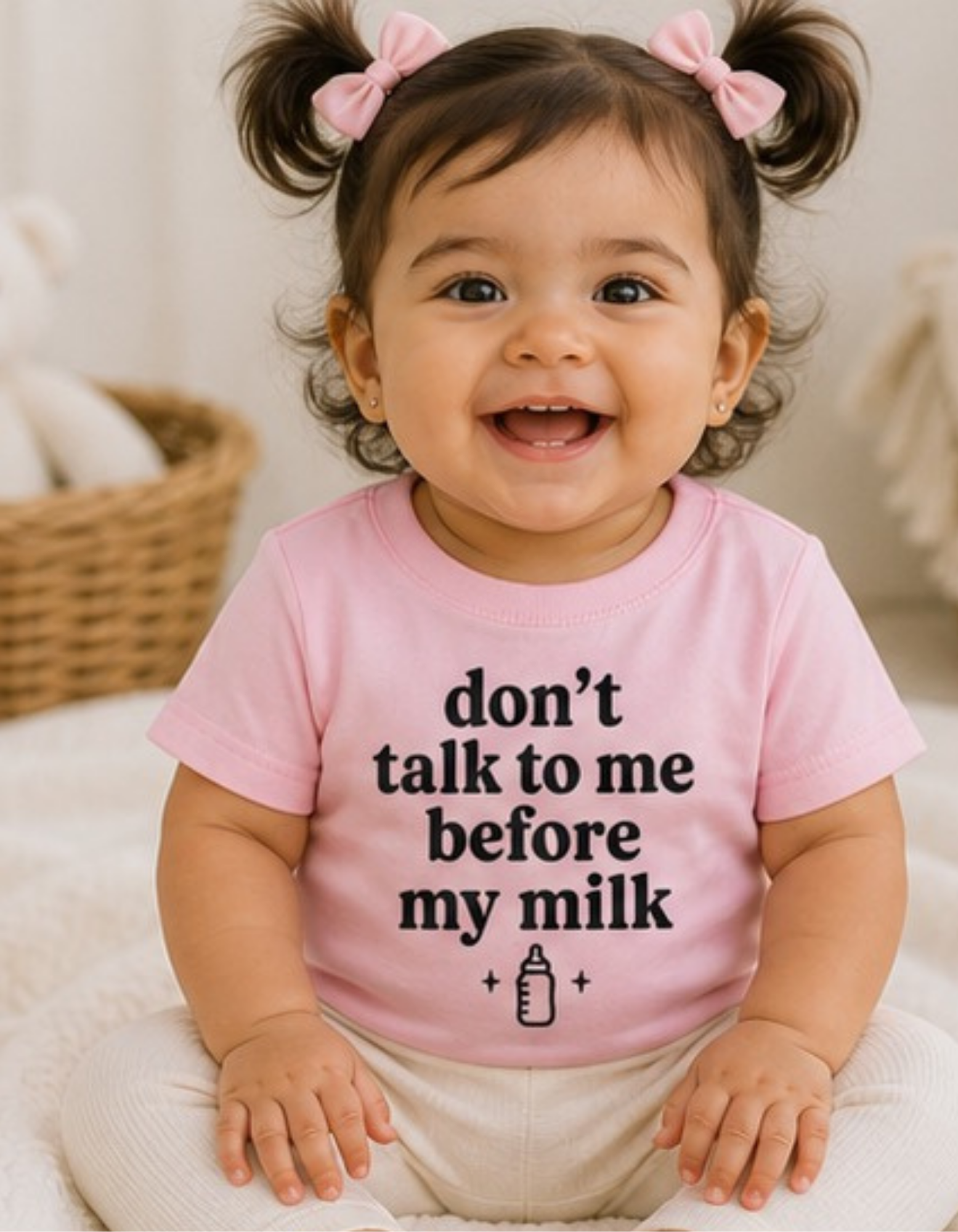 Don't Talk to Me Before My Milk Tee (Infant)