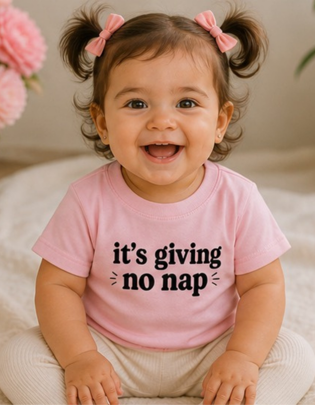 It's Giving No Nap Tee (Infant)