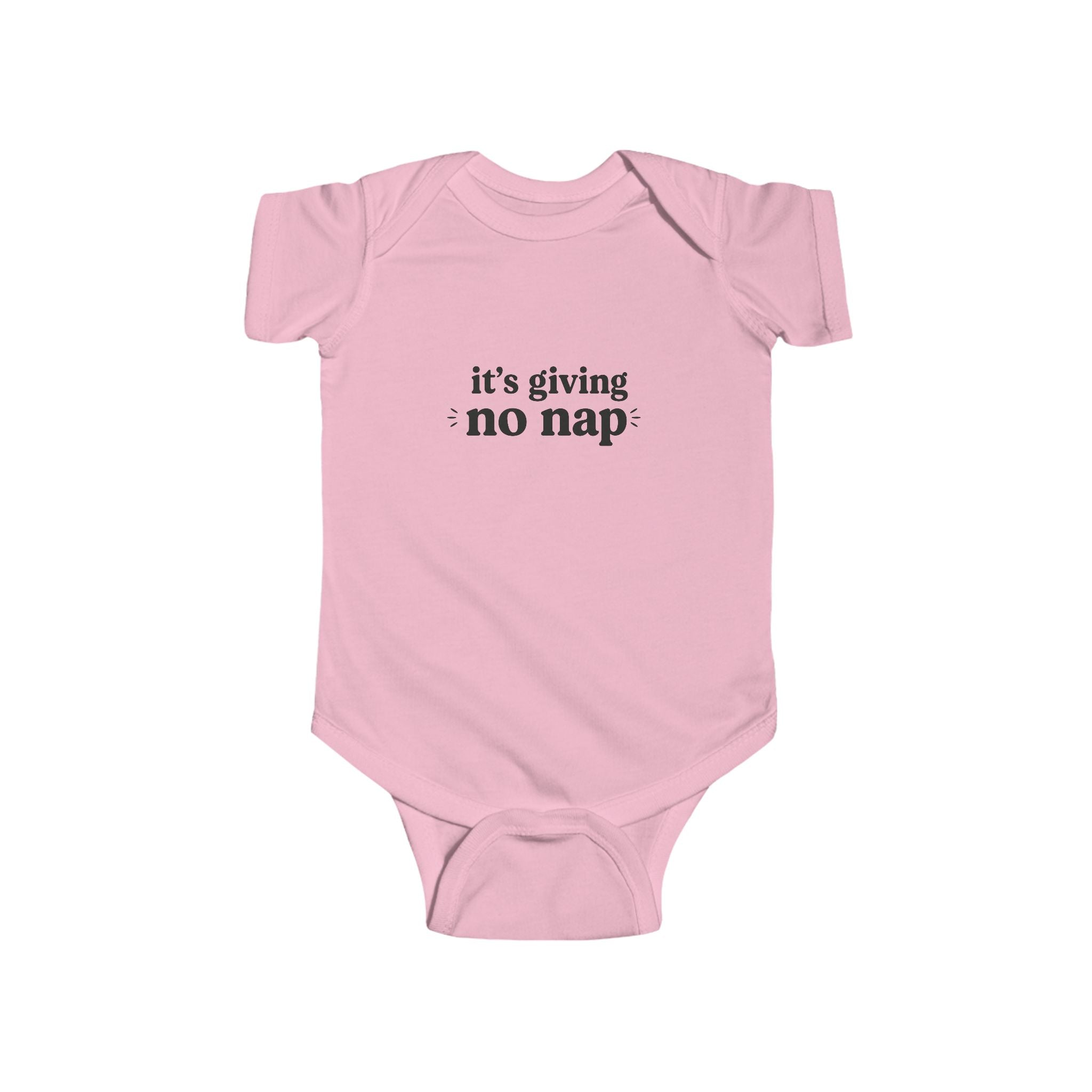 It's Giving No Nap Infant Bodysuit