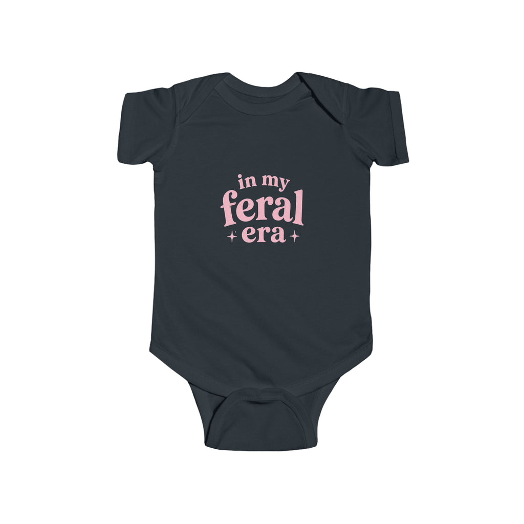 In My Feral Era Infant Bodysuit (Pink)