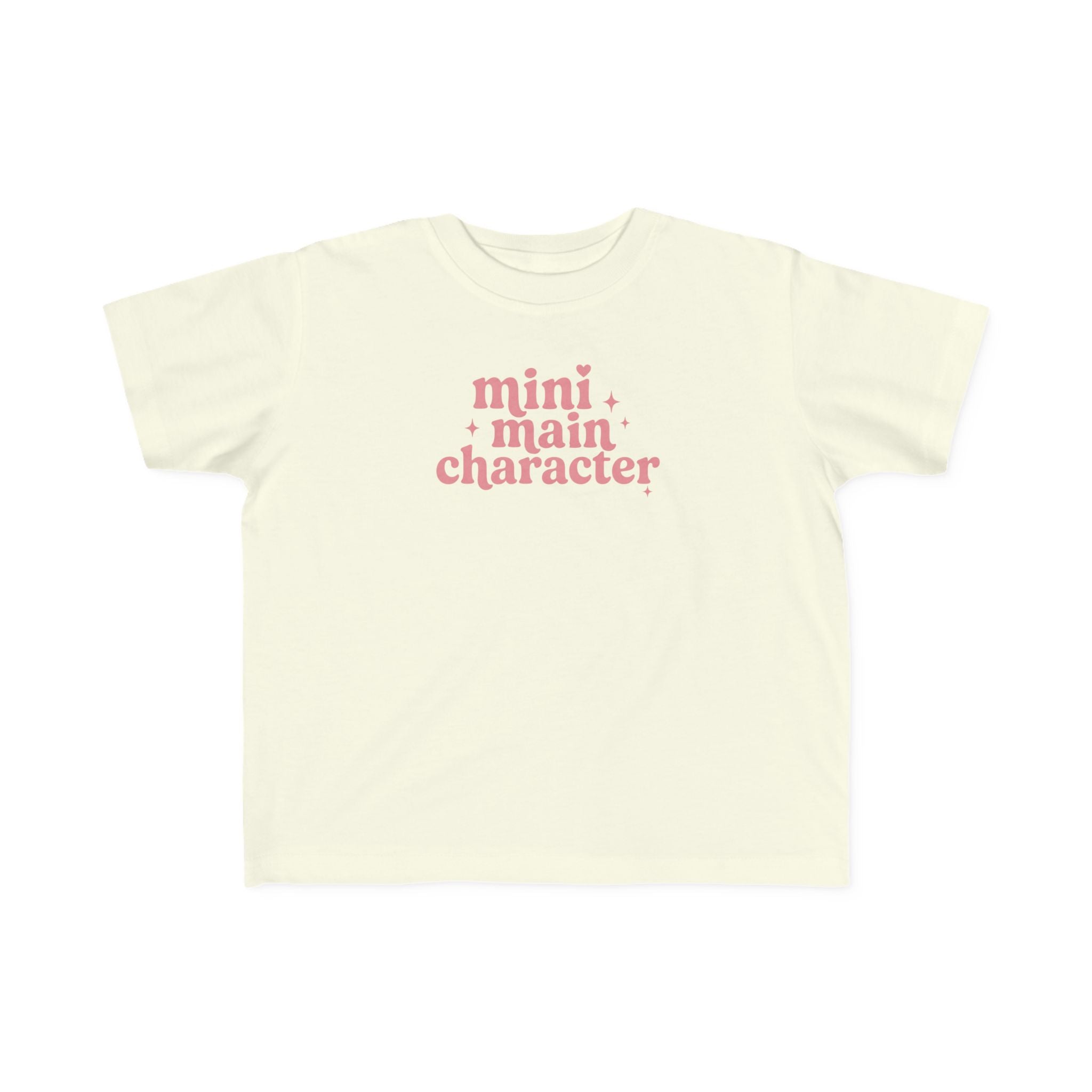 Mini Main Character Tee (Pink)