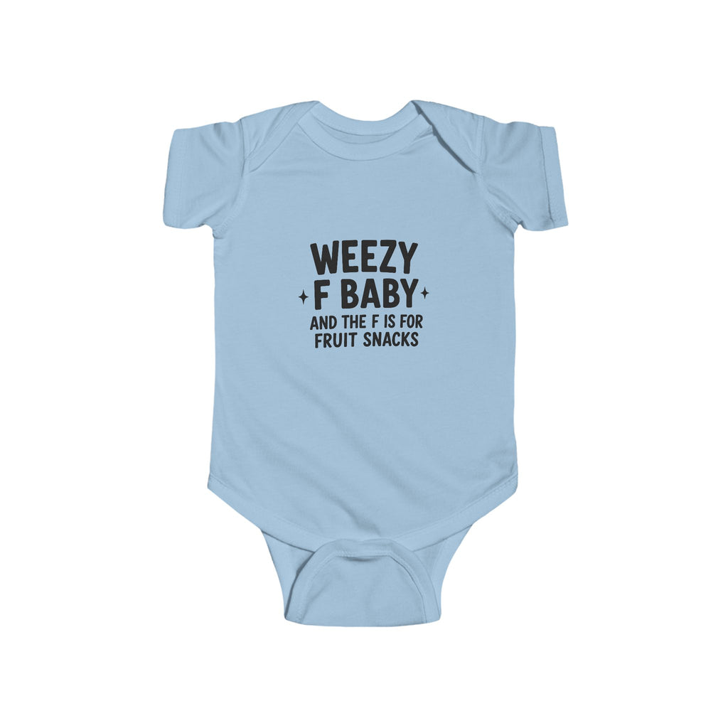 F Is For Fruit Snacks Infant Bodysuit