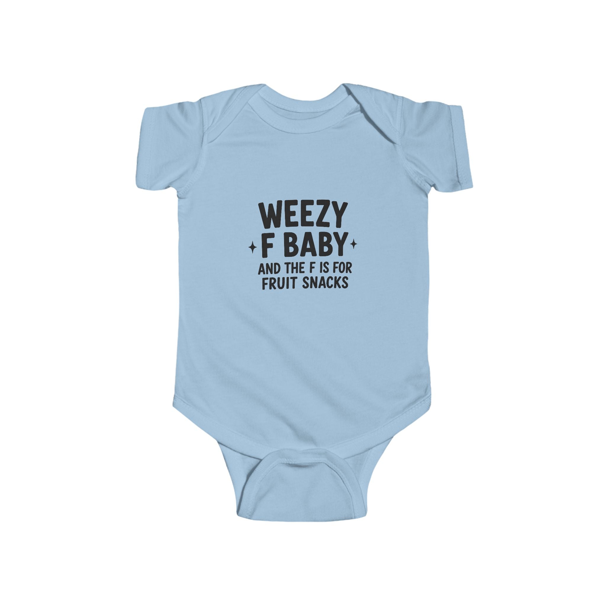 F Is For Fruit Snacks Infant Bodysuit