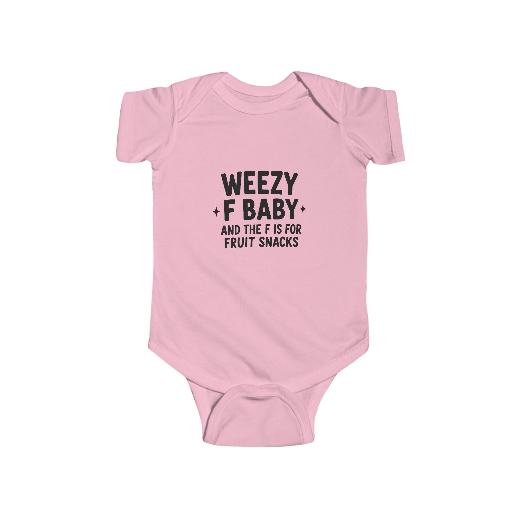 F Is For Fruit Snacks Infant Bodysuit